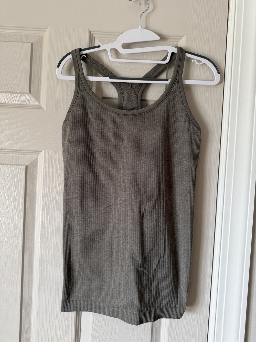 Lululemon Ebb to Street Tank size 10 in GREY SAGE
